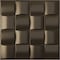 Ekena Millwork 19 5/8in. W x 19 5/8in. H Baile EnduraWall Decorative 3D Wall Panel Covers 2.67 Sq. Ft. WP20X20BACDB - alternate 1